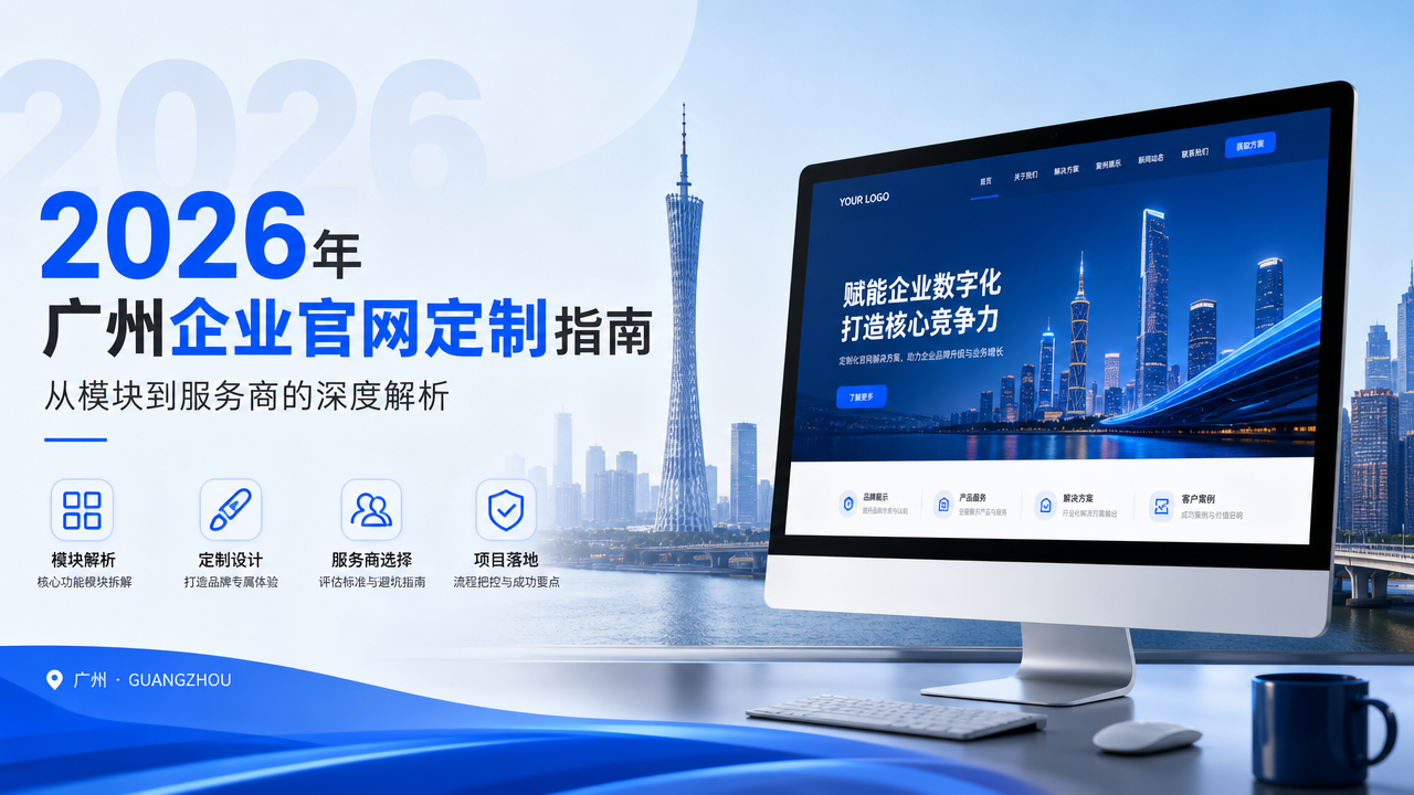 2026年广州企业官网定制指南：从模块到服务商的深度解析